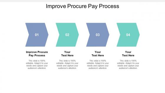 Improve procure pay process ppt powerpoint presentation summary show cpb