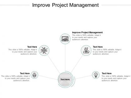 Improve project management ppt powerpoint presentation styles good cpb