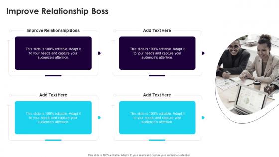 Improve Relationship Boss In Powerpoint And Google Slides Cpb