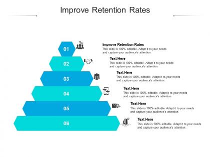Improve retention rates ppt powerpoint presentation icon design inspiration cpb