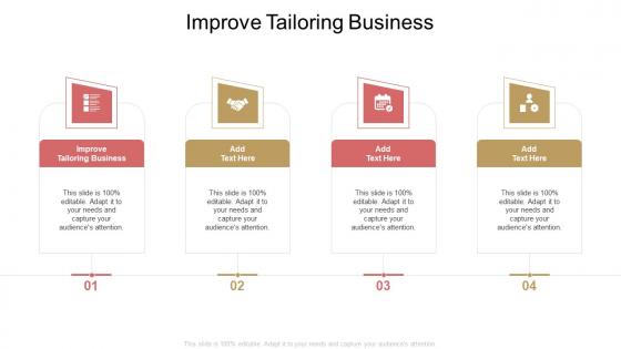 Improve Tailoring Business In Powerpoint And Google Slides Cpb
