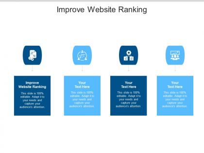 Improve website ranking ppt powerpoint presentation pictures rules cpb
