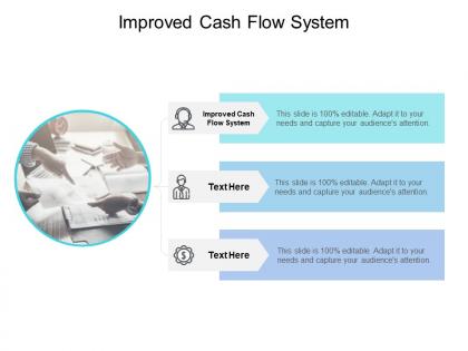 Improved cash flow system ppt powerpoint presentation icon example topics cpb