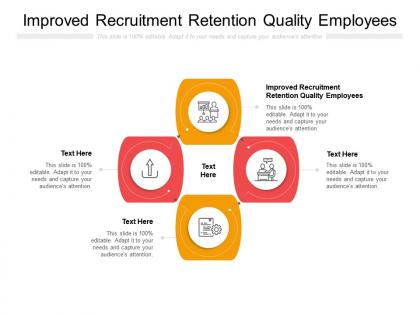 Improved recruitment retention quality employees ppt powerpoint presentation outline cpb