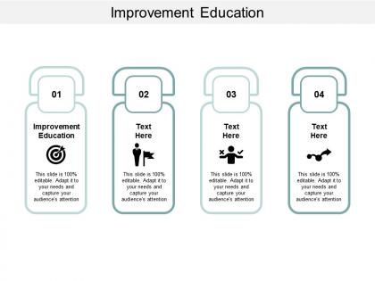 Improvement education ppt powerpoint presentation styles file formats cpb
