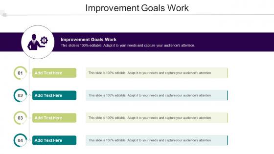 Improvement Goals Work In Powerpoint And Google Slides Cpb