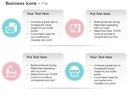 Improvement list production send for test stores ppt icons graphics