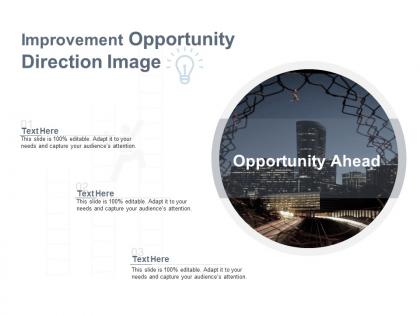 Improvement opportunity direction image