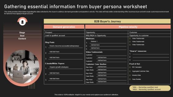 Improving B2B Buyer Journey Gathering Essential Information From Buyer