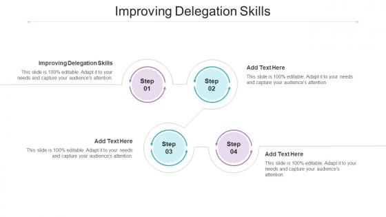 Improving Delegation Skills In Powerpoint And Google Slides Cpb
