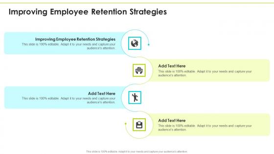 Improving Employee Retention Strategies In Powerpoint And Google Slides Cpb