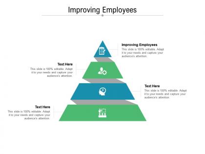 Improving employees ppt powerpoint presentation model shapes cpb