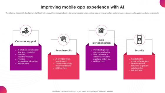 Improving Mobile App Experience With Ai