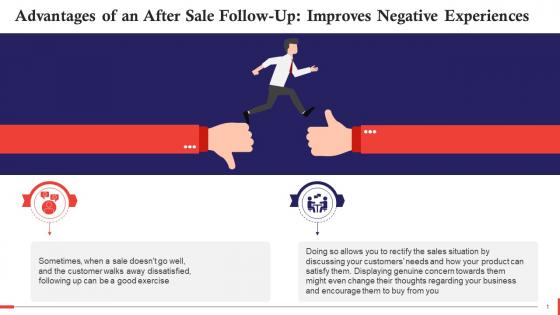 Improving Negative Experiences As Advantage Of After Follow Up Training Ppt