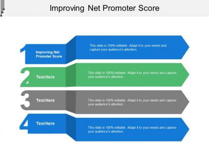 Improving net promoter score ppt powerpoint presentation slides guidelines cpb