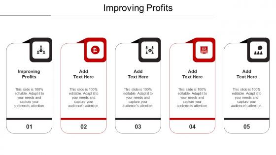 Improving Profits Ppt Powerpoint Presentation Layouts Icons Cpb