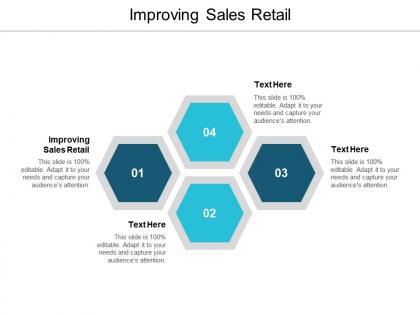 Improving sales retail ppt powerpoint presentation ideas background cpb