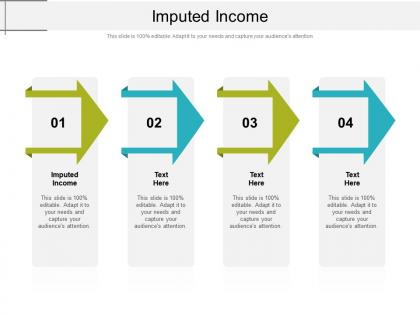 Imputed income ppt powerpoint presentation slides elements cpb