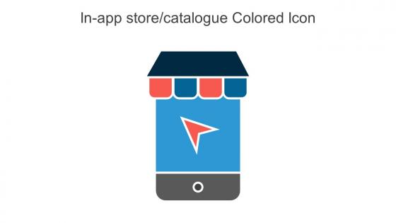 In App Store Catalogue Colored Icon In Powerpoint Pptx Png And Editable Eps Format