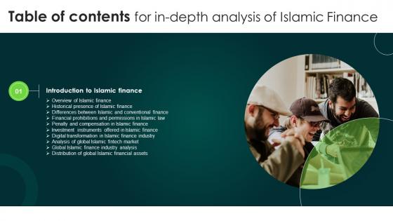 In Depth Analysis Of Islamic Finance Table Of Contents Fin SS V