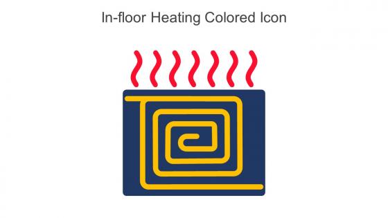 In Floor Heating Colored Icon In Powerpoint Pptx Png And Editable Eps Format