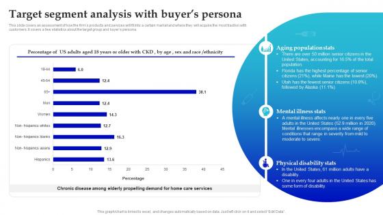 In Home Care Business Plan Target Segment Analysis With Buyers Persona BP SS