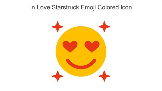 In Love Starstruck Emoji Colored Icon In Powerpoint Pptx Png And Editable Eps Format