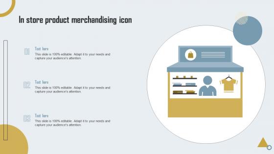 In Store Product Merchandising Icon