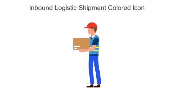 Inbound Logistic Shipment Colored Icon In Powerpoint Pptx Png And Editable Eps Format