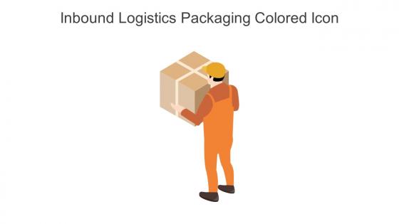 Inbound Logistics Packaging Colored Icon In Powerpoint Pptx Png And Editable Eps Format
