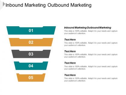 Inbound marketing outbound marketing ppt powerpoint presentation infographic template sample cpb