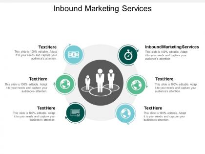 Inbound marketing services ppt powerpoint presentation gallery backgrounds cpb