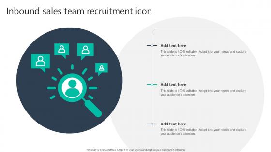 Inbound Sales Team Recruitment Icon