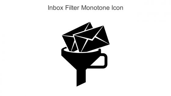 Inbox Filter Monotone Icon In Powerpoint Pptx Png And Editable Eps Format