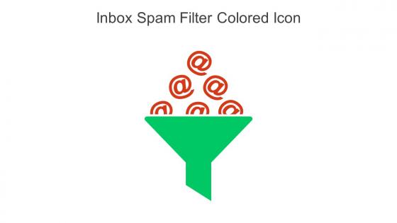 Inbox Spam Filter Colored Icon In Powerpoint Pptx Png And Editable Eps Format