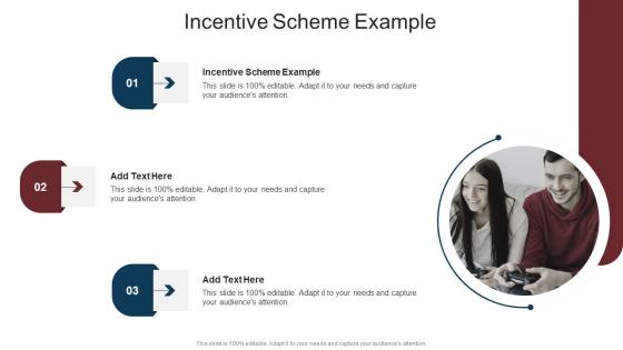 Incentive Scheme Example In Powerpoint And Google Slides Cpb