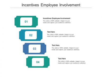 Incentives employee involvement ppt powerpoint presentation examples cpb