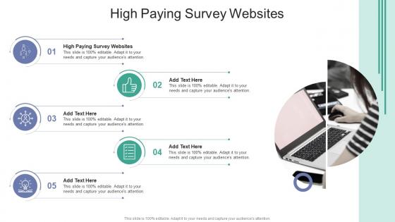 Incentives High Paying Survey Websites In Powerpoint And Google Slides Cpb