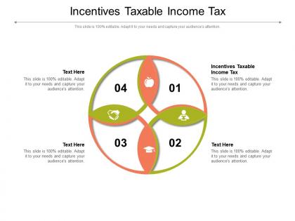 Incentives taxable income tax ppt powerpoint presentation gallery shapes cpb