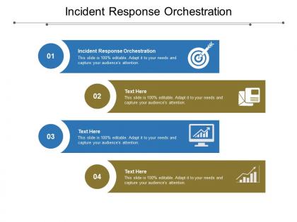 Incident response orchestration ppt powerpoint presentation slides styles cpb