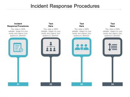 Incident response procedures ppt powerpoint presentation show tips cpb