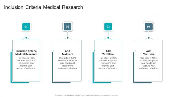 Inclusion Criteria Medical Research In Powerpoint And Google Slides Cpb