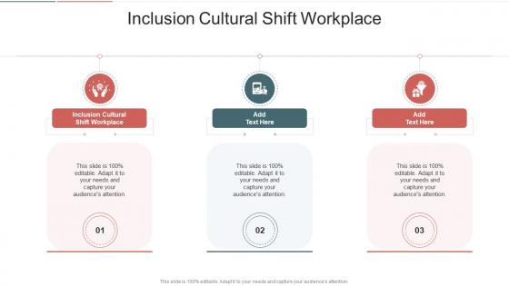 Inclusion Cultural Shift Workplace In Powerpoint And Google Slides Cpb