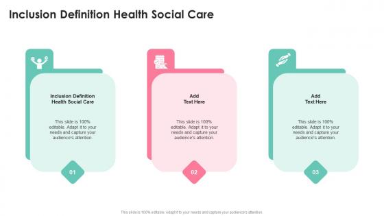 Inclusion Definition Health Social Care In Powerpoint And Google Slides Cpb