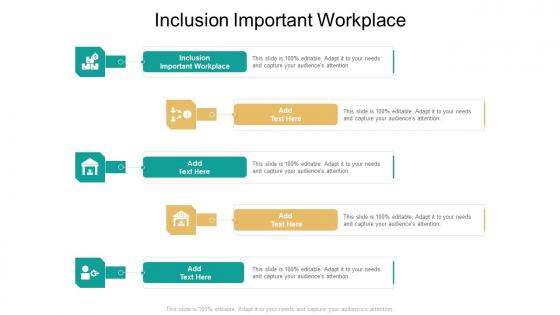 Inclusion Important Workplace In Powerpoint And Google Slides Cpb