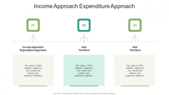 Income Approach Expenditure Approach In Powerpoint And Google Slides Cpb