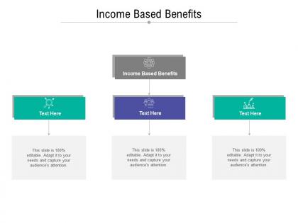 Income based benefits ppt powerpoint presentation icon outfit cpb
