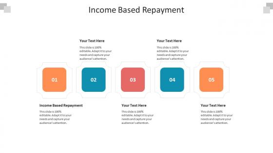 Income based repayment ppt powerpoint presentation gallery example topics cpb