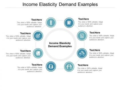 Income elasticity demand examples ppt powerpoint presentation summary model cpb