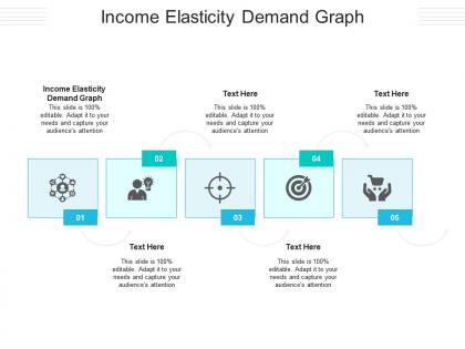 Income elasticity demand graph ppt powerpoint presentation ideas deck cpb